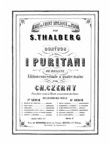 L´art du chant appliqué au piano, Op.70: Serie I No.1 by Sigismond Thalberg