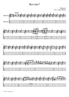 Kes aias? (swing version): Kes aias? (swing version) by folklore