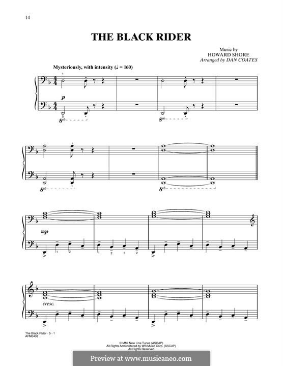 The Black Rider (from The Lord Of The Rings: The Fellowship Of The Ring ...