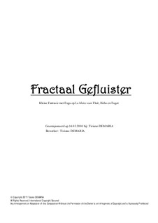 Fractaal Gefluister: Fractaal Gefluister by Tormy Van Cool