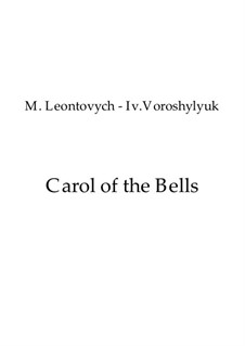 Vocal-instrumental version: Für Violine, Op.1 No.12 by Mykola Leontovych