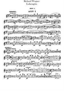 Vollständiger Oper: Oboen- und Englischhornstimmen by Richard Wagner