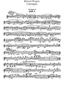 Vollständiger Oper: Klarinettenstimmen by Richard Wagner