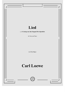 Lied: E flat Major by Carl Loewe