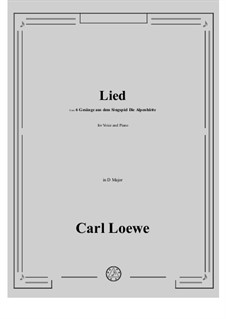 Lied: D Major by Carl Loewe