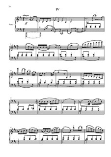 Sonate No.32 for piano: Movement 4 by Vladimir Polionny