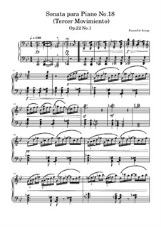 Sonata para Piano No.18, Op.22 No.1: Tercer Movimiento by Beautiful things Martínez