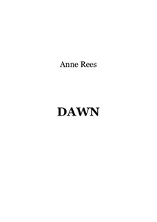 Dawn: Dawn by Anne Rees