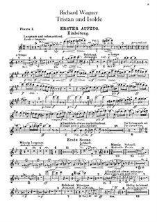 Vollständiger Oper: Flötenstimmen by Richard Wagner