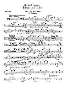 Vollständiger Oper: Fagottstimmen by Richard Wagner