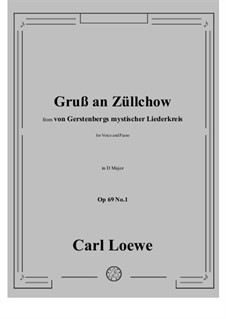 No.1 Gruß an Züllchow: D Major by Carl Loewe