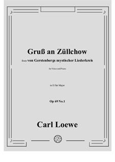 No.1 Gruß an Züllchow: E flat Major by Carl Loewe