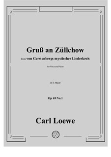 No.1 Gruß an Züllchow: E Major by Carl Loewe