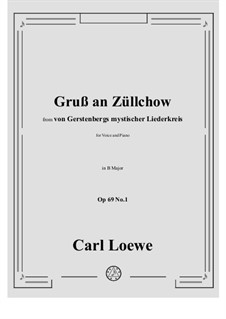 No.1 Gruß an Züllchow: B Major by Carl Loewe