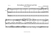 Da berühren sich Himmel und Erde, Orgelvorspiel und Begleitsatz: Da berühren sich Himmel und Erde, Orgelvorspiel und Begleitsatz by Gérard du Pré-des-Roches