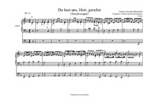Du hast uns, Herr, gerufen, Orgelvorspiel: Du hast uns, Herr, gerufen, Orgelvorspiel by Gérard du Pré-des-Roches
