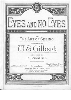 Eyes and No Eyes: Eyes and No Eyes by Joseph Williams