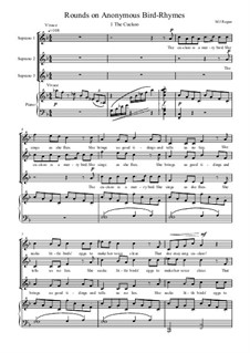 Rounds on Anonymous Bird-Rhymes: Rounds on Anonymous Bird-Rhymes by Michael Regan