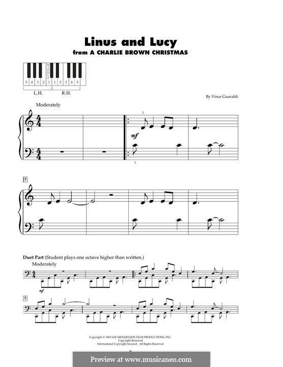 Piano version: Für einen Interpreten by Vince Guaraldi