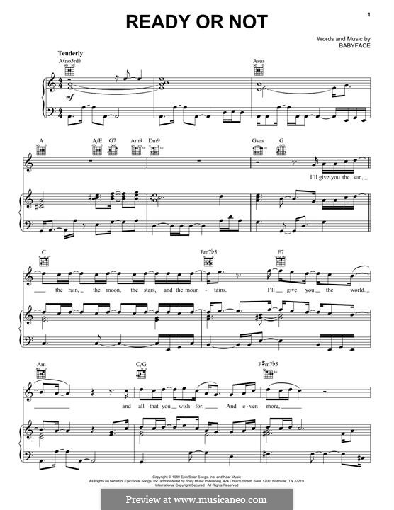 Ready Or Not (After 7) von 'Babyface' Edmonds Noten auf MusicaNeo