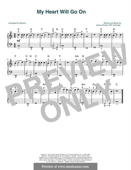 Piano version: Für einen Interpreten by James Horner