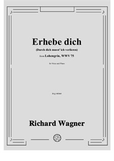 Erhebe dich: G minor by Richard Wagner