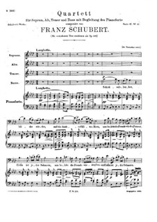 Schicksalslenker, D.763 Op.146: Schicksalslenker by Franz Schubert