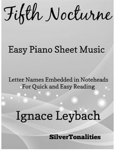 Nocturne Nr.5 in As-Dur, Op.52: Für Klavier, leicht by Joseph Leybach