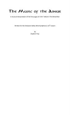The Music of the Ainur: The Music of the Ainur by Stephen Troy
