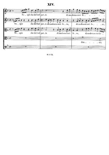 Italian Madrigals, Op.1: No.14 Sospir che del bel petto, SWV 014 by Heinrich Schütz