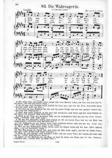 Die Wahrsagerin: Die Wahrsagerin by Friedrich Ludwig Seidel