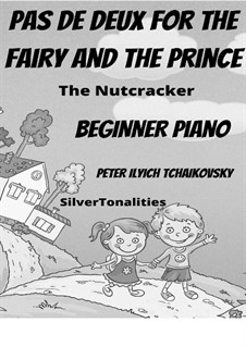 Nr.5 Pas de deux: For beginner piano by Pjotr Tschaikowski