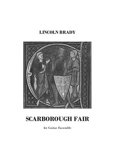 Scarborough Fair: For guitars by folklore