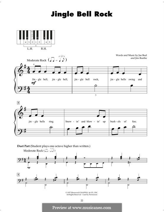 Piano version: Für einen Interpreten by Jim Boothe, Joe Beal