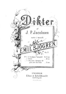Dröm, Op.22 No.2: Dröm by Emil Sjögren