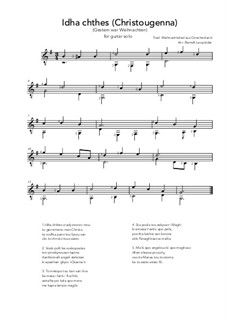 Idha chthes (Christougenna): Idha chthes (Christougenna) by folklore