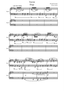 Theatermusik: For piano duo by Dmitri Capyrin