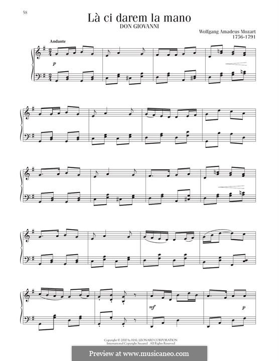 Reich mir die Hand, mein Leben: Für Klavier by Wolfgang Amadeus Mozart