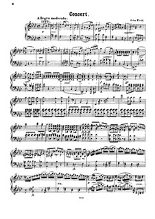Konzert für Klavier und Orchester Nr.2 in As-dur, H.31: Klavierauszug by John Field