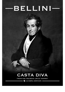 Casta diva: Für Stimme und Klavier by Vincenzo Bellini