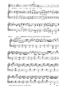 Cäcilien-Ode, HWV 76: Orpheus could lead the savage race by Georg Friedrich Händel