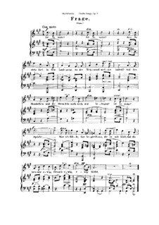 Zwölf Lieder, Op.9: Vollsammlung by Felix Mendelssohn-Bartholdy