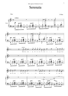 Serenata: Serenata by Francesco Cilea