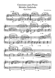 Canciones para Piano Melodía Ondulada, Op.23 No.2: Canciones para Piano Melodía Ondulada by Beautiful things Martínez