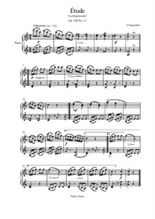 Nr.11 Die Schäferin: Für Klavier by Johann Friedrich Burgmüller