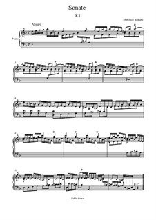 Sonate Nr.366 in d-Moll, K.1 L.366 P.57: Für Klavier by Domenico Scarlatti