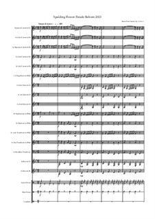 Music for The Famous Spalding Flower Parade, Op.11: No.1 Flower Parade Reborn 2023 by Simon Paul Austin