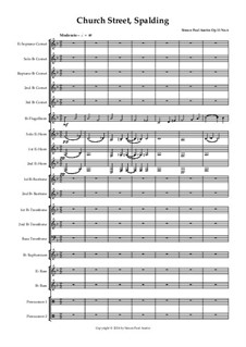 Music for The Famous Spalding Flower Parade, Op.11: No.6 Church Street Spalding by Simon Paul Austin