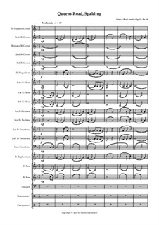 Music for The Famous Spalding Flower Parade, Op.11: No.8 Queens Road Spalding by Simon Paul Austin