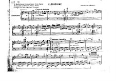 Elevazione in d-Moll für Klavier: Elevazione in d-Moll für Klavier by Felice Moretti